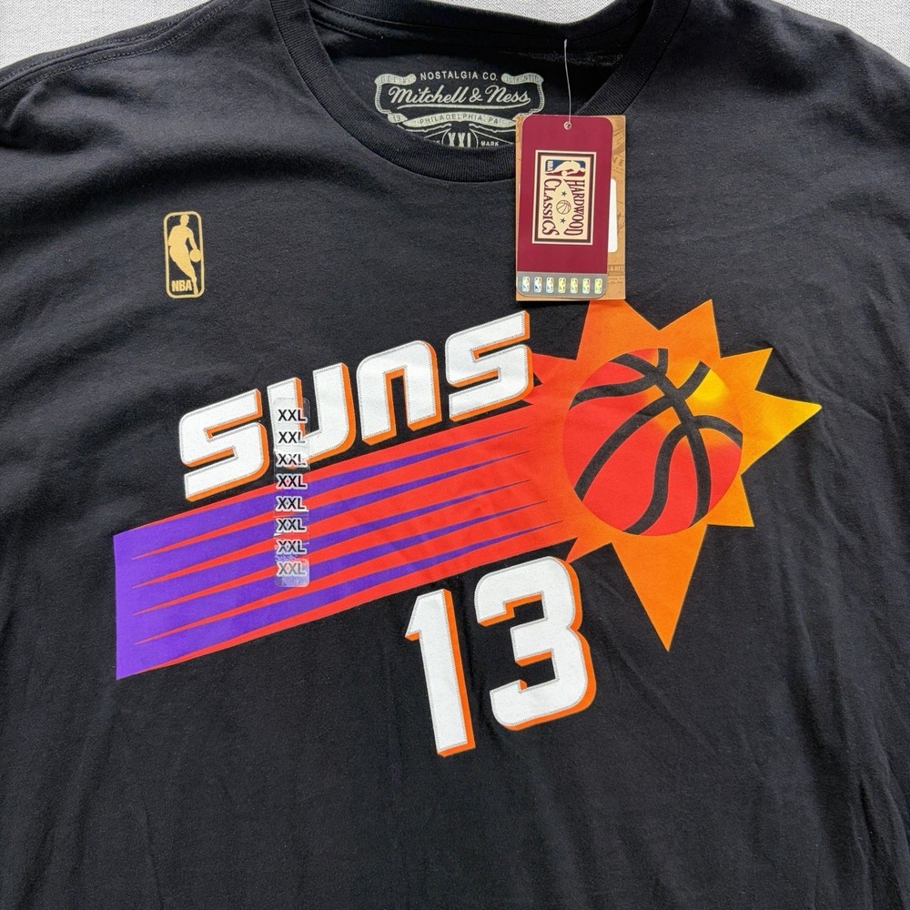 Steve Nash Phoenix Suns Mitchell & Ness Hardwood Classics T-Shirt Men's XL NWT